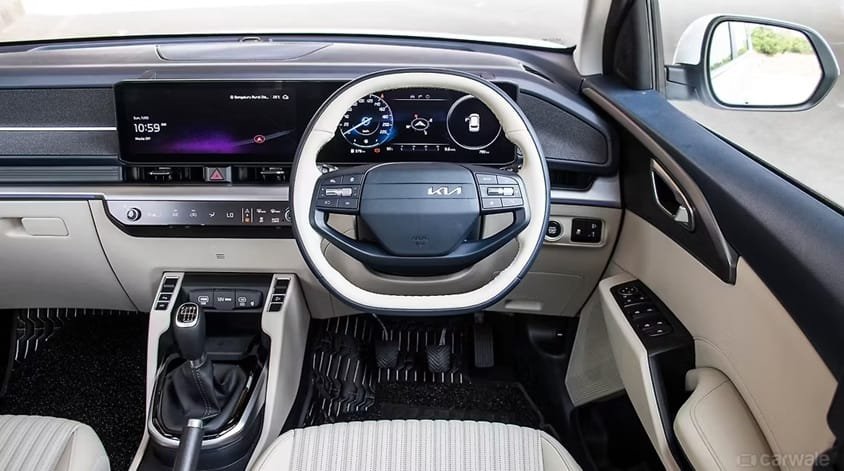 Kia Carens Clavis Interior Comfort and Cabin Features